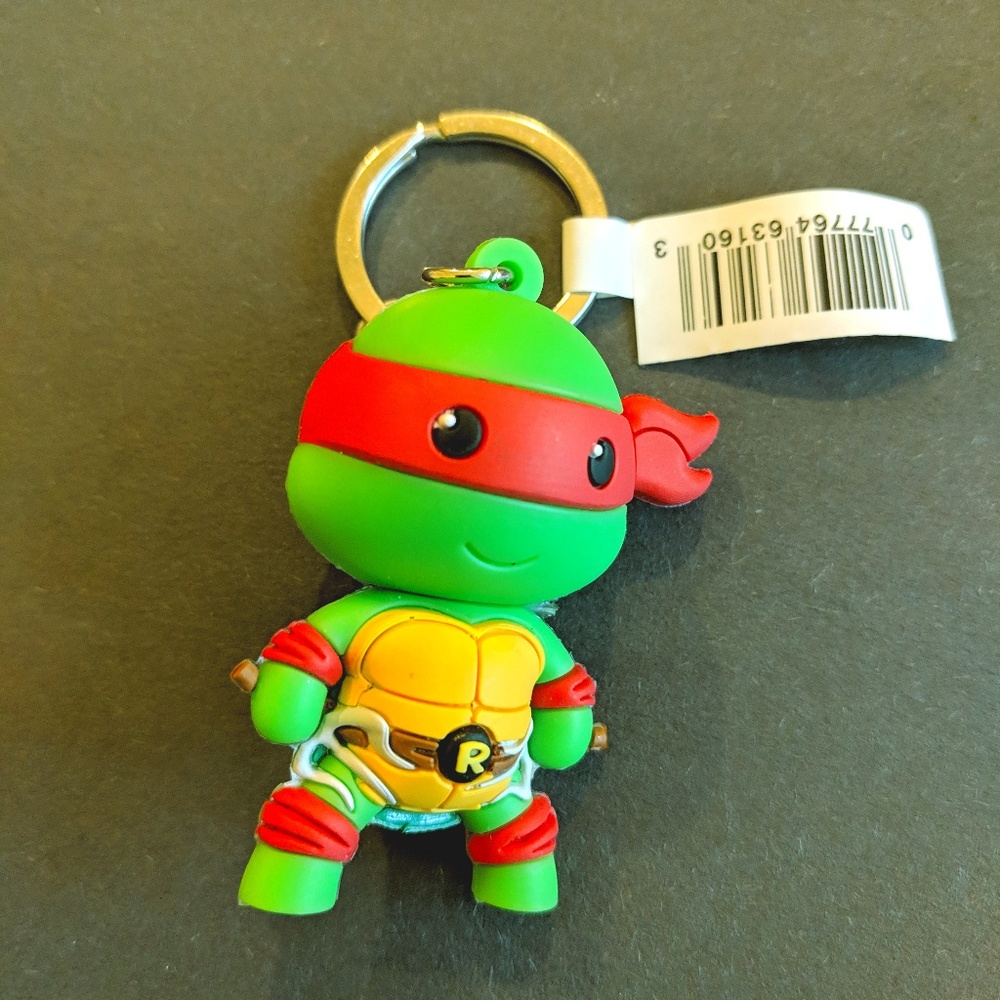 TMNT Raphael Keychain turtle